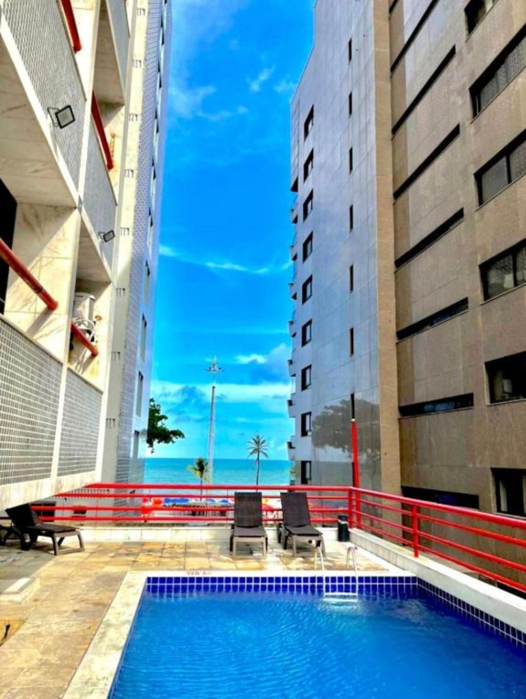 Flat Vista Mar Boa Viagem Apartment เฮซิเฟ ภายนอก รูปภาพ